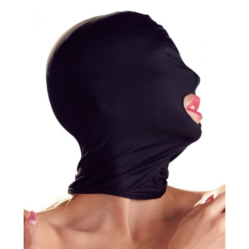 Alternative view of Fullface Hood Black