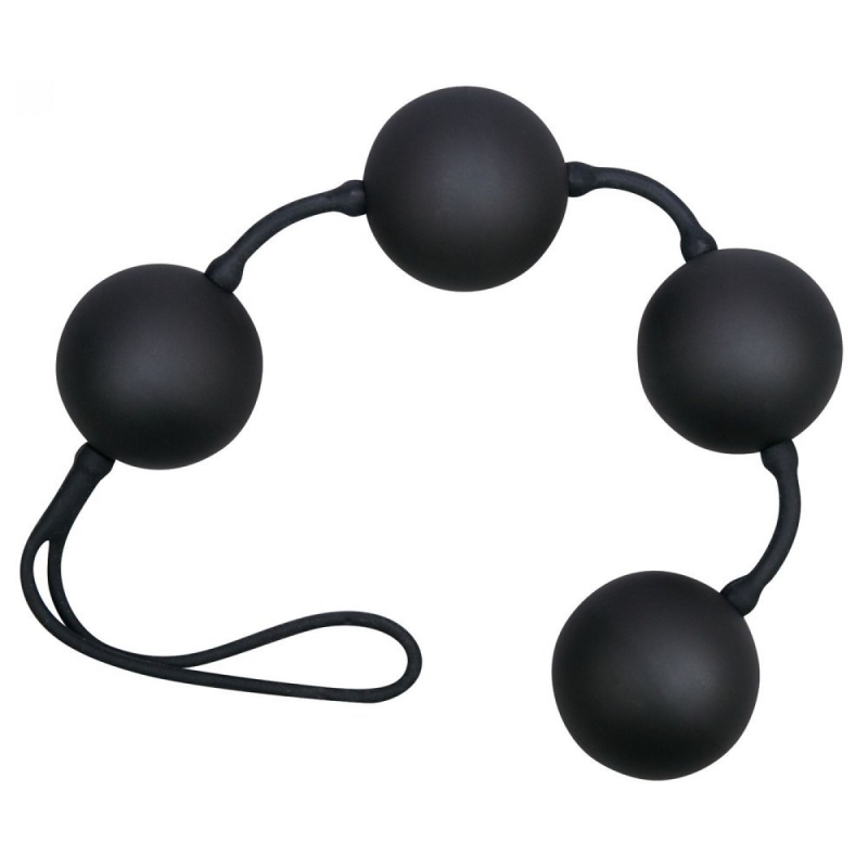 VELVET BALLS 4pcs Black