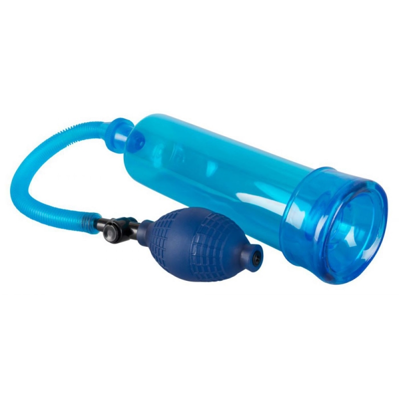 Alternative view of Bang Bang Blue Penispump