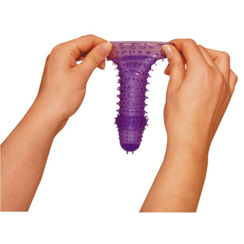Alternative view of XTRA LUST PENIS SLEEVE PURPLE