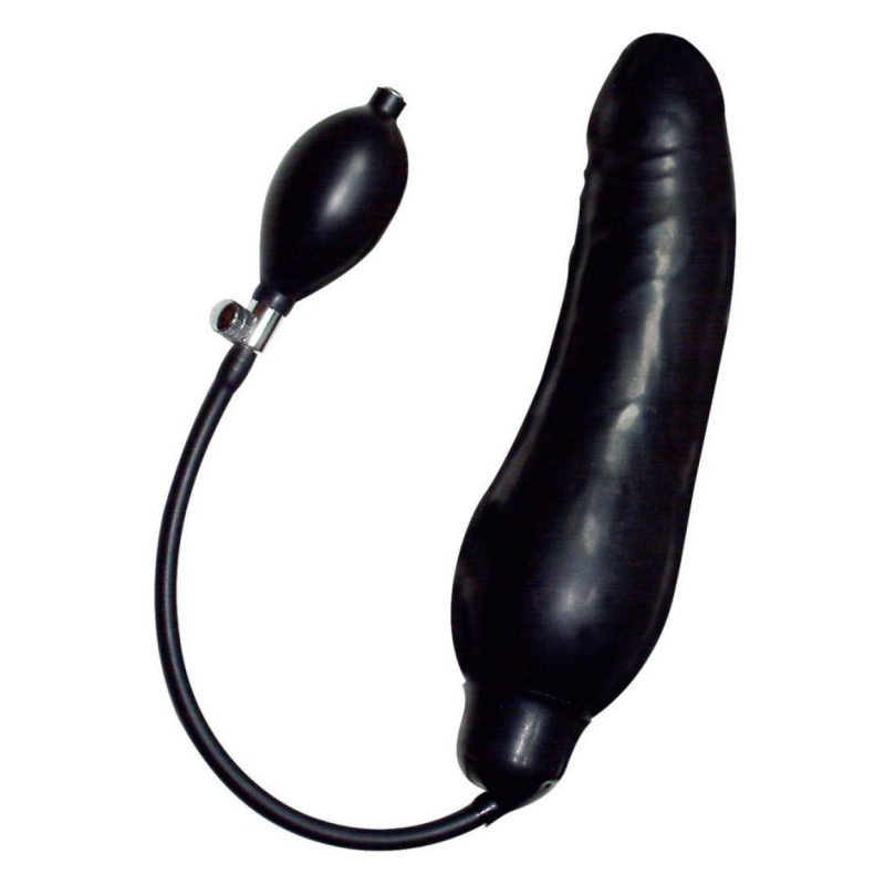Alternative view of BLACK LATEX BALLOON
