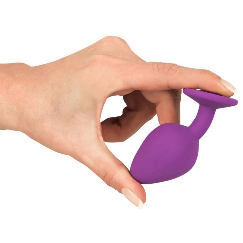 Alternative view of Jewel Purple Plug Medium