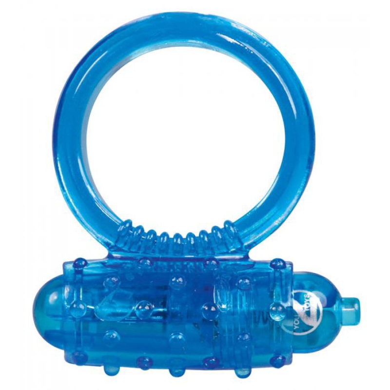 Vibrating Cock Ring Blue