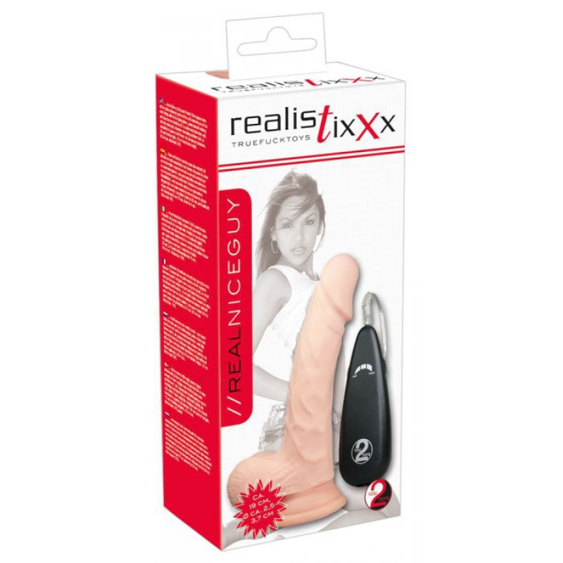 Alternative view of REAL FLESH VIBRATING 7'