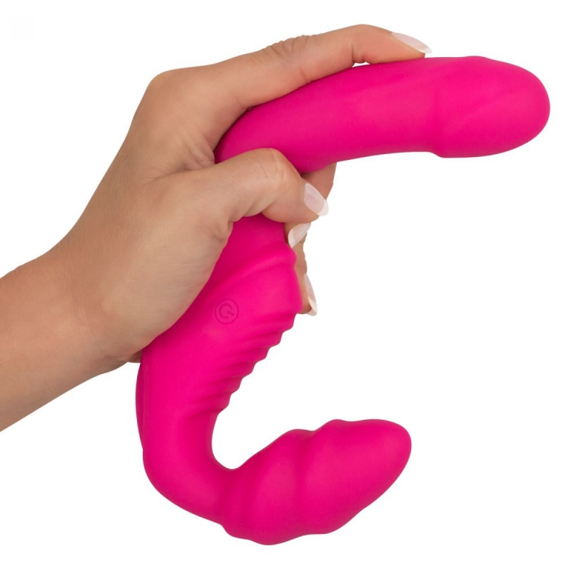 Alternative view of VIBRATING STRAPLESS STRAP-ON