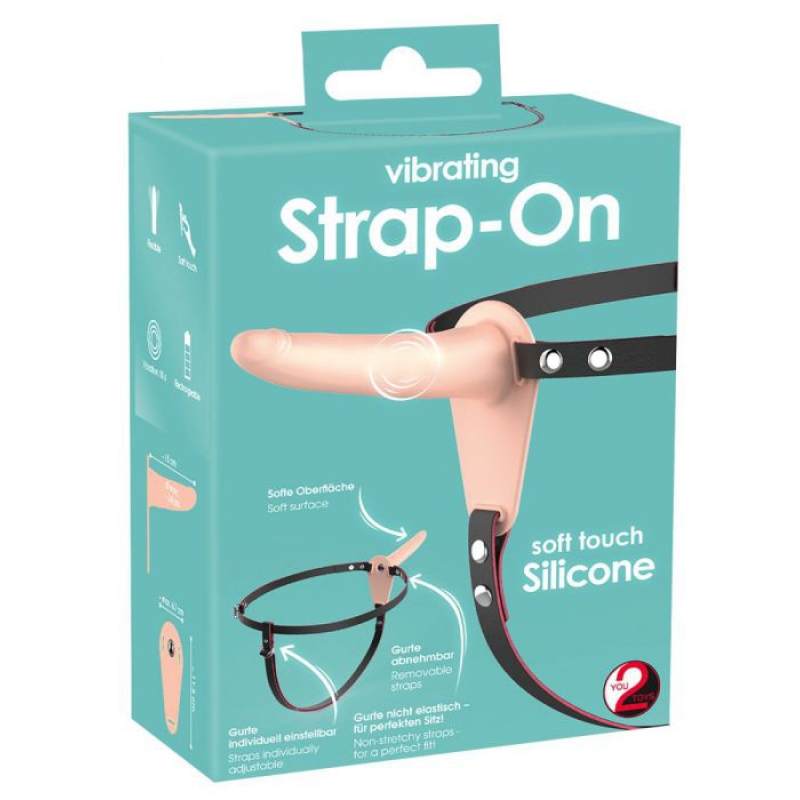 VIBRATING STRAP-ON Slim