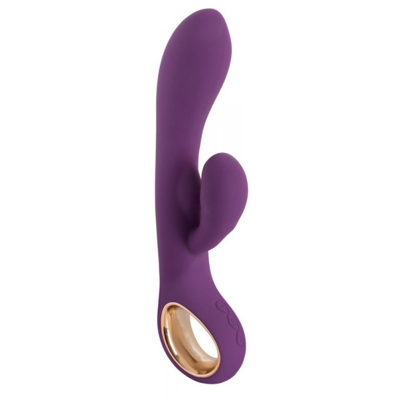 Rabbit Vibrator Petit purple 18.8cm