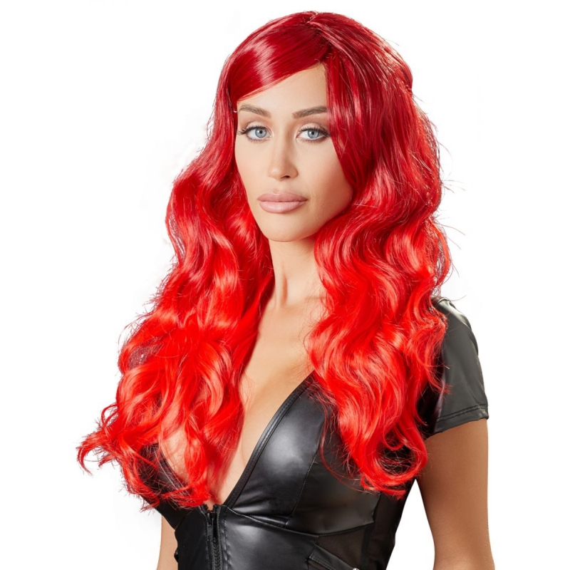 Alternative view of Wavy Long Hair Red