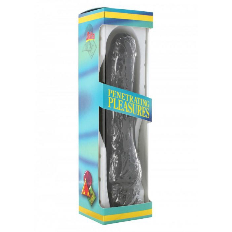 Alternative view of Vinyl P-Shape Vibrator No.2 Black