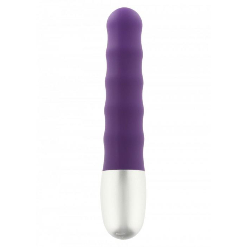 Discretion Ribbed Vibrator