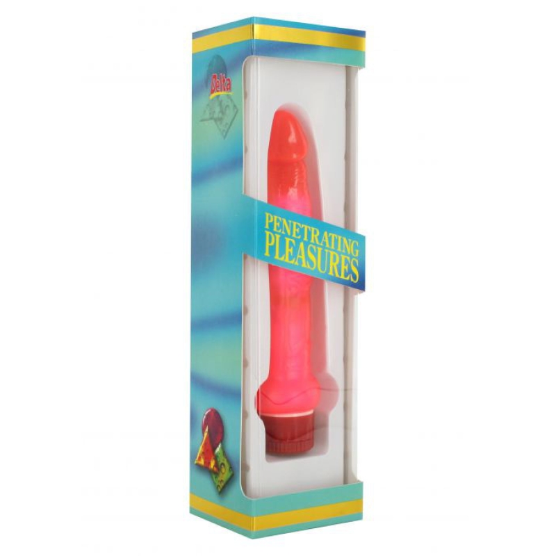 Alternative view of JELLY ANAL SLIM JIM VIBRATOR PINK