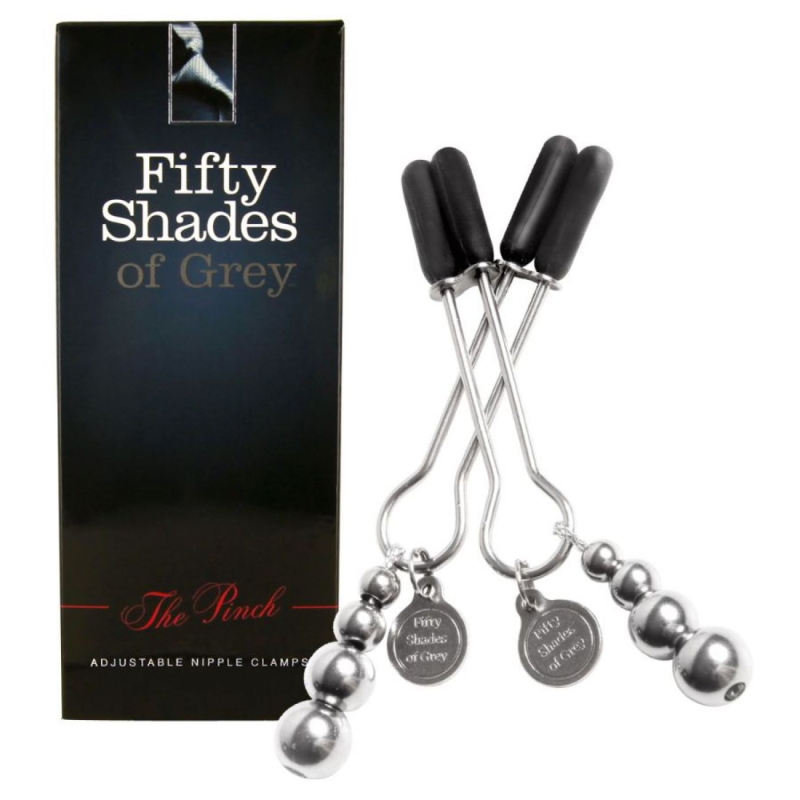The Pinch Silver Nipple Clamps