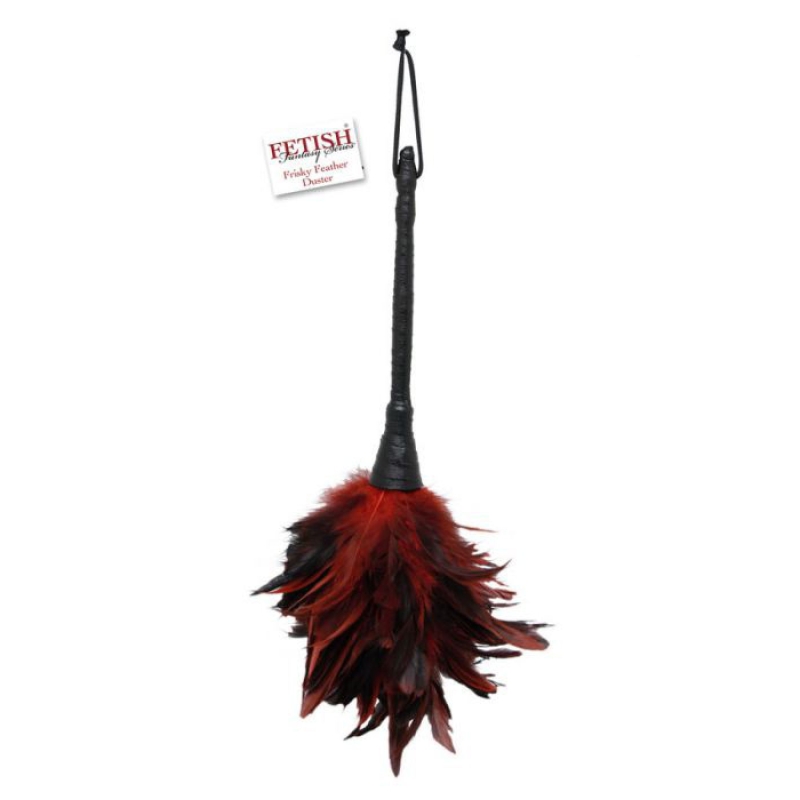 FRISKY FEATHER DUSTER RED
