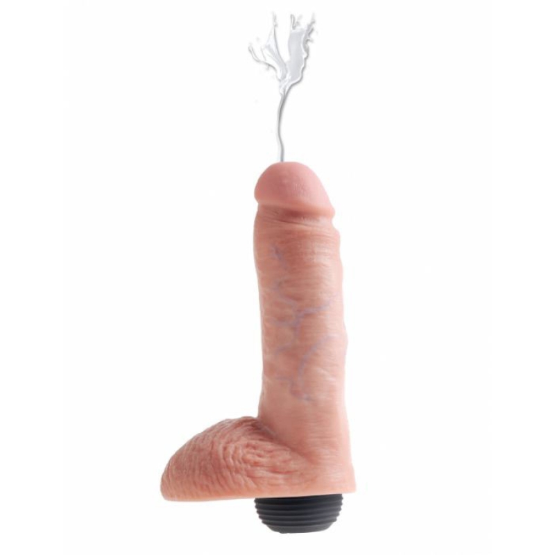 KING COCK SQUIRTING 8” FLESH
