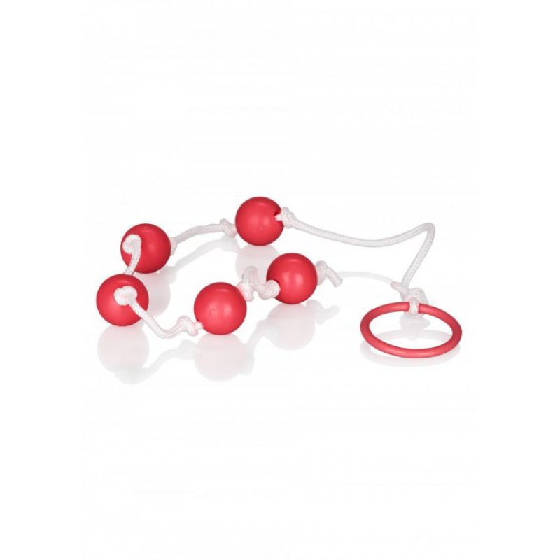 SMALL ANAL BEADS RED