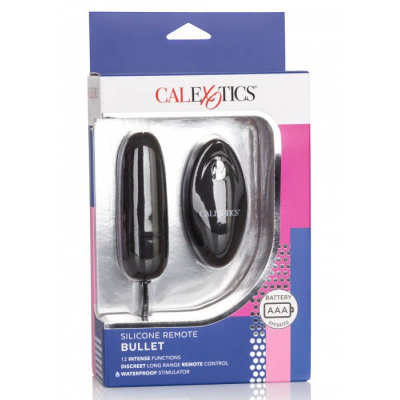 Alternative view of SILICONE REMOTE BULLET BLACK