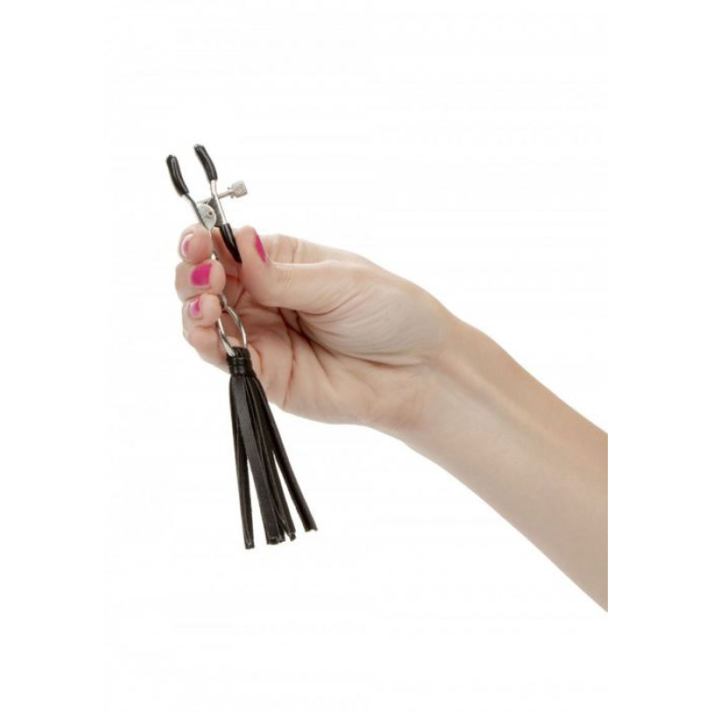 Alternative view of Playful Tassels Nipple Clamps