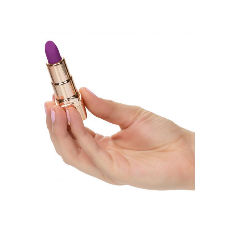 Alternative view of Bad Bitch Lipstick Vibrator Gold 7,5cm