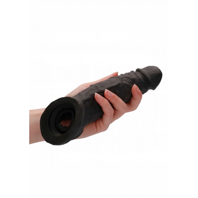 Alternative view of PENIS SLEEVE 21,5 CM BLACK