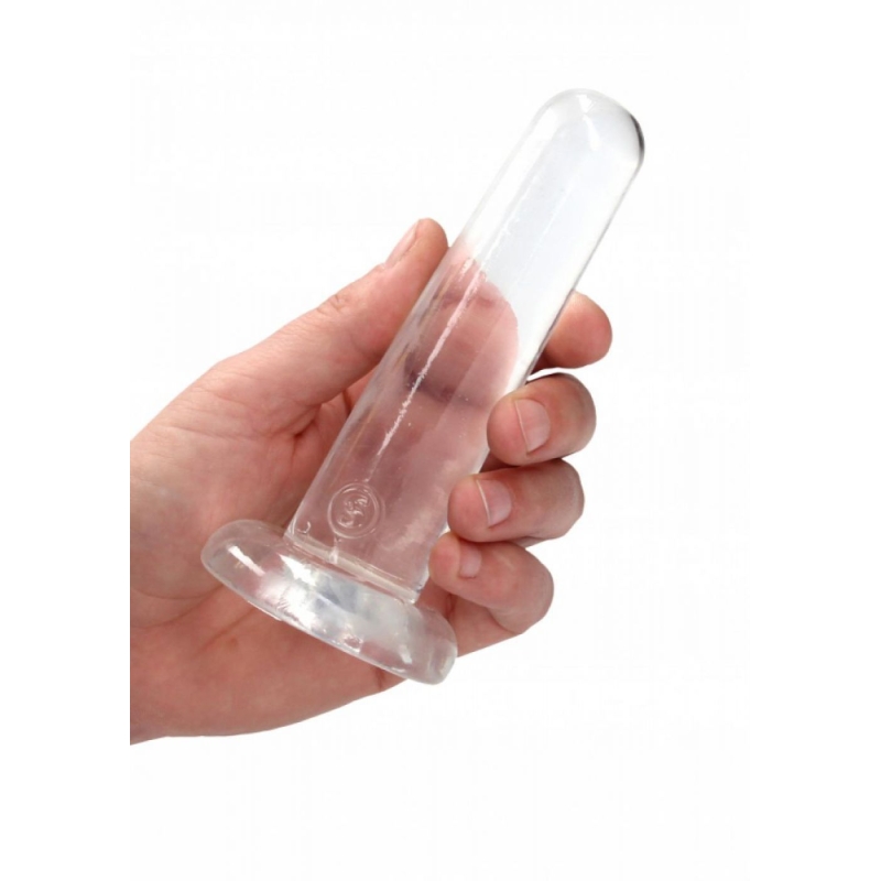 Alternative view of NON REALISTIC DILDO 13,5 CM CLEAR