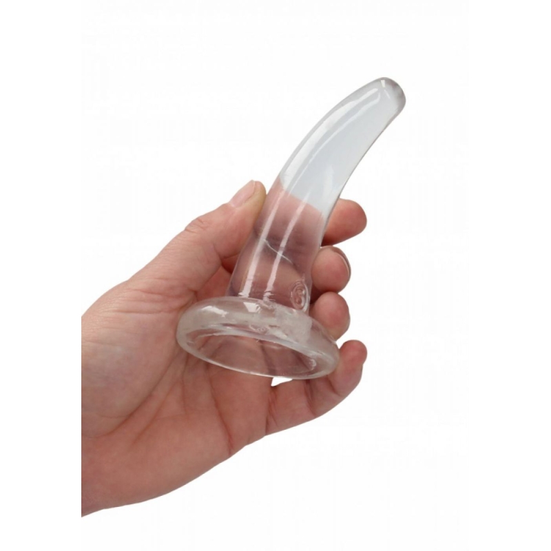 Alternative view of NON REALISTIC DILDO 11.5 CM CLEAR
