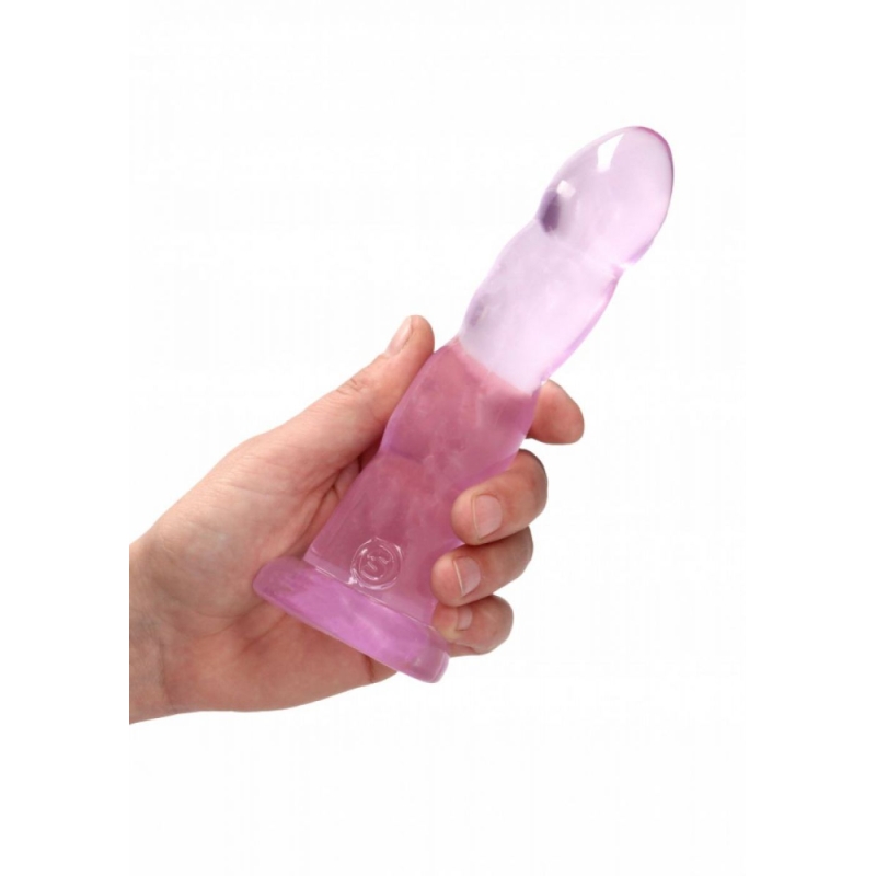 Alternative view of Real Rock Crystal Clear Dildo PINK