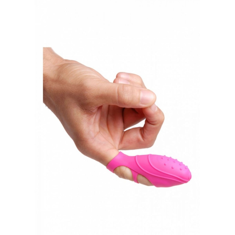 XR Frisky Bang Her G-spot Finger Vibe Pink