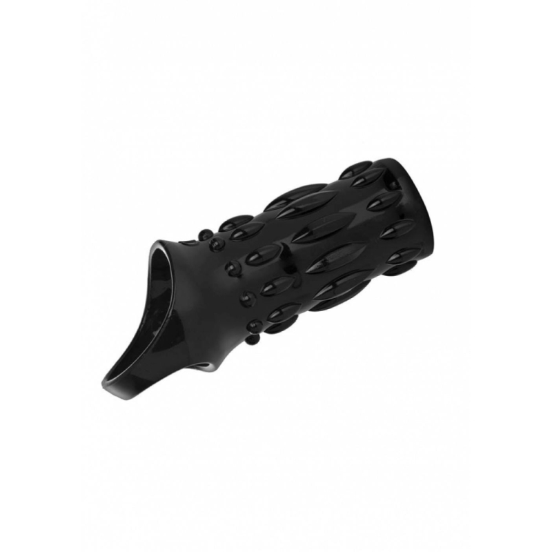 SIZE MATTERS ENHANCER SEX SLEEVE BLACK