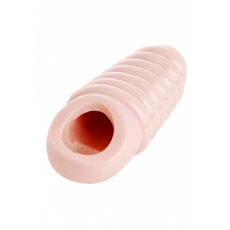 REALLY AMPLE RIBBED PENIS ENHANCER