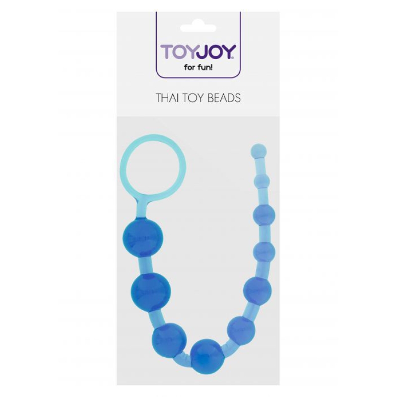 Alternative view of Thai Toy Beads Blue
