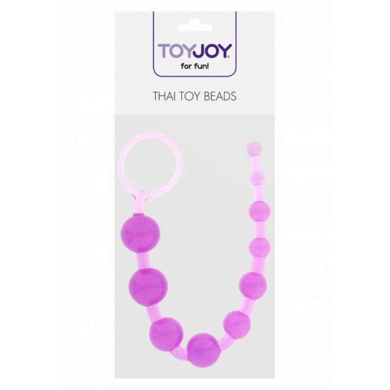 Alternative view of Thai Toy Beads Purple