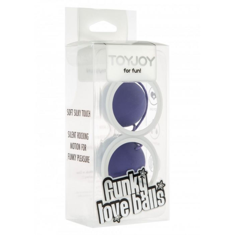 Alternative view of Funky Love Balls Purple