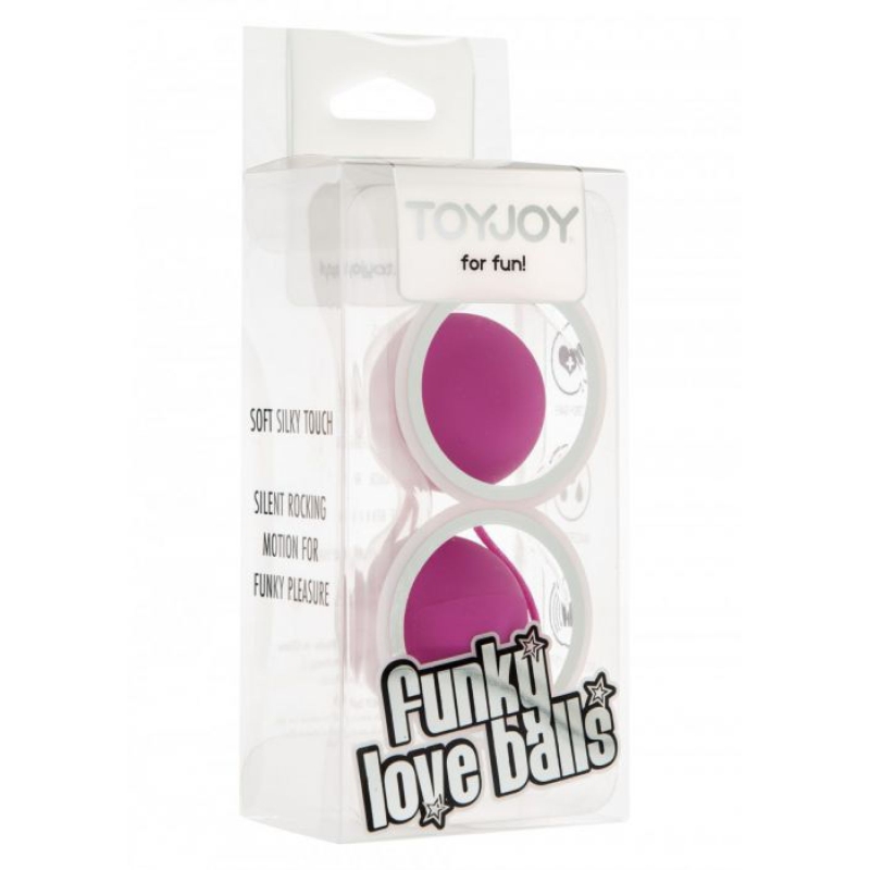 Alternative view of Funky Love Balls Violet