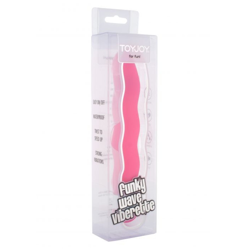 Alternative view of Funky Wave Vibrette Pink