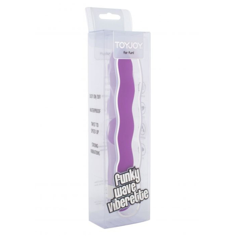 Alternative view of Funky Wave Vibrette Violet