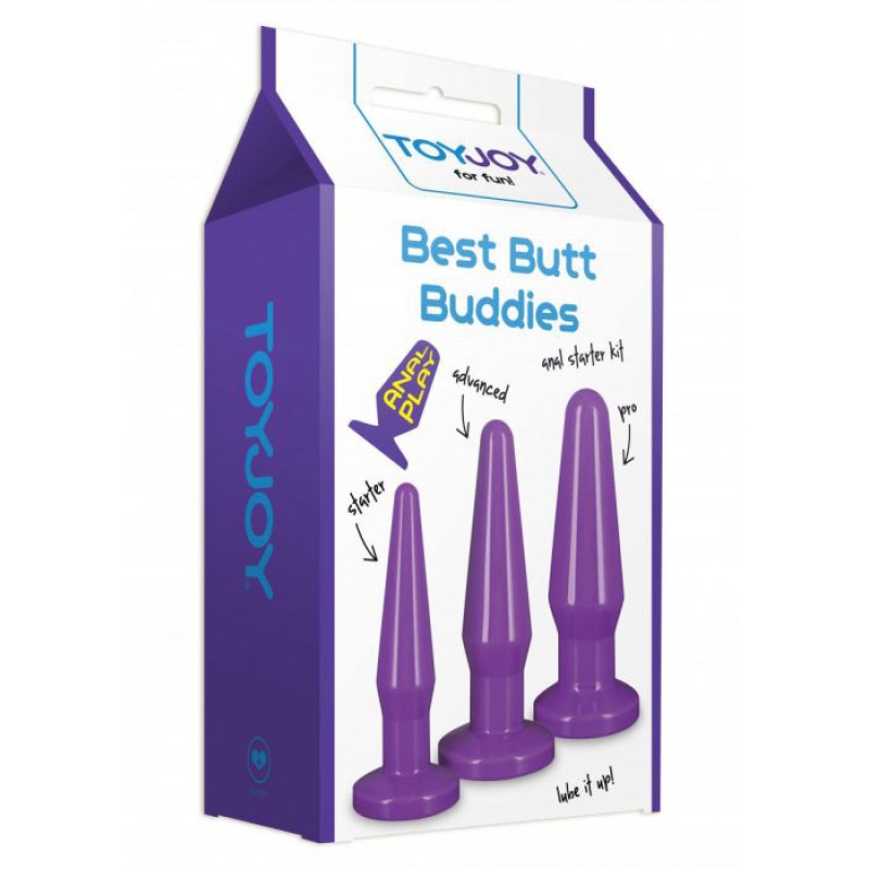 Alternative view of Best Butt Buddies Purple