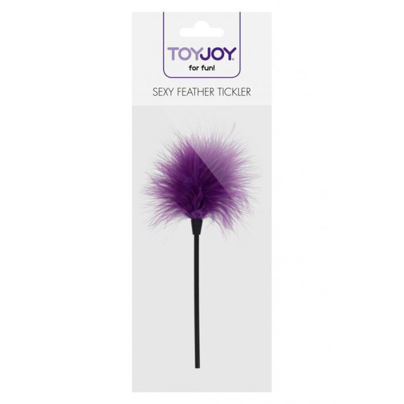 Alternative view of Sexy Feather Tickler Purple
