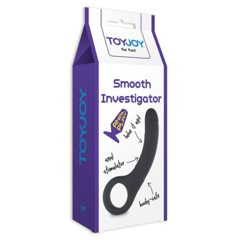 Alternative view of Smooth Investigator Anal Stimulator Black