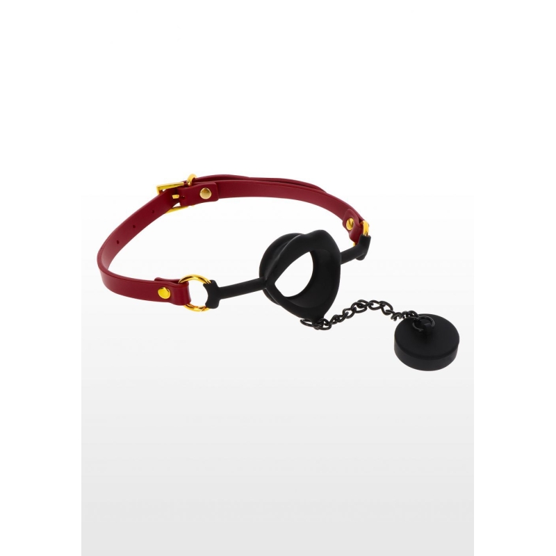 Alternative view of KINKY GAG WITH PLUG