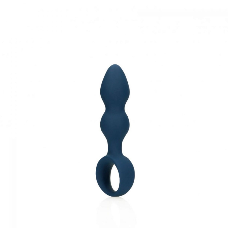TEARDROP SHAPED ANAL PLUG BALTIC BLUE MEDIUM