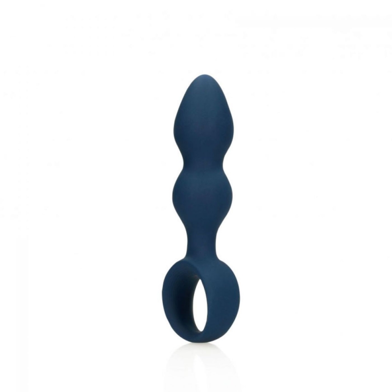 TEARDROP SHAPED ANAL PLUG BALTIC BLUE LARGE