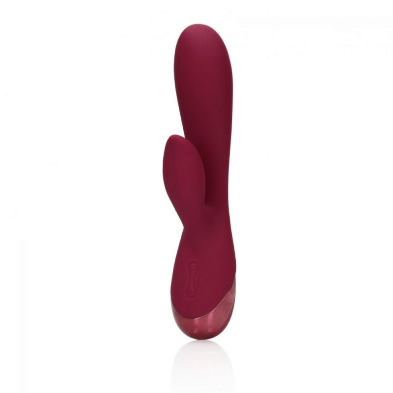 RABBIT VIBRATOR DARK CHERRY