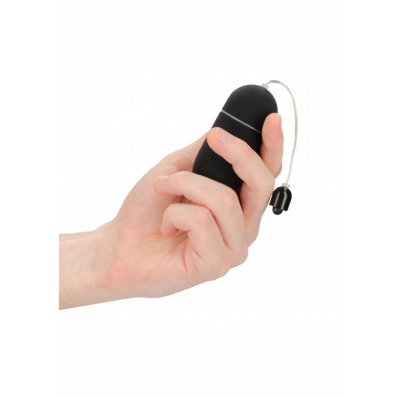 Alternative view of VIBRATING EGG WITH 10 SPEEDS BLACK