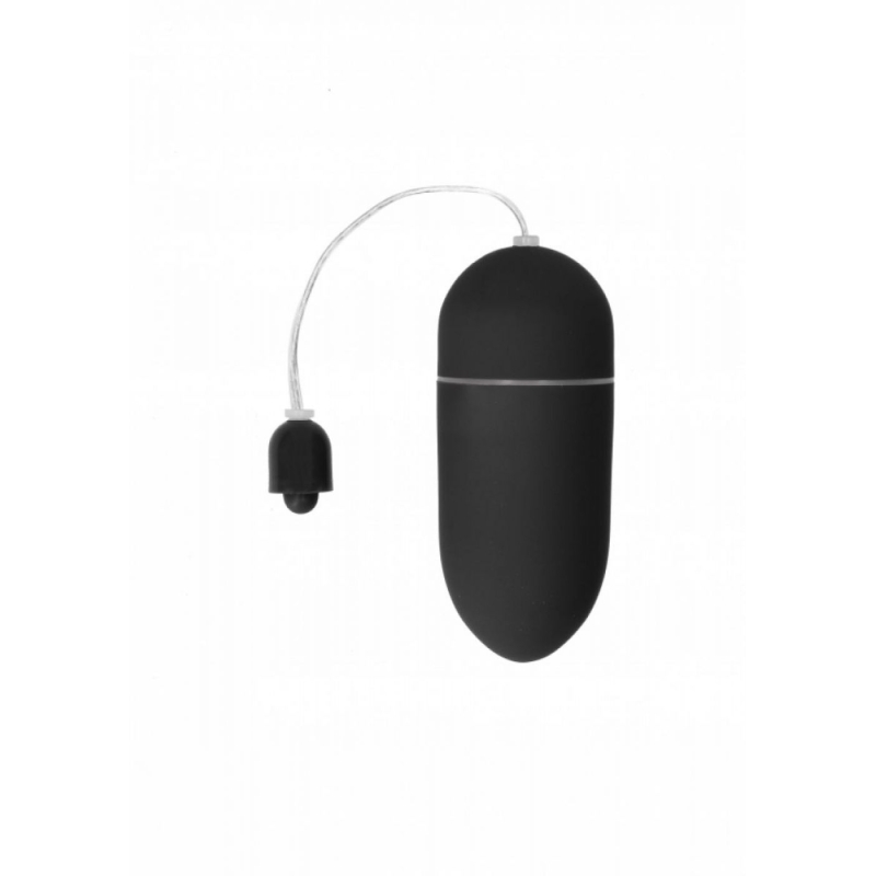VIBRATING EGG WITH 10 SPEEDS BLACK