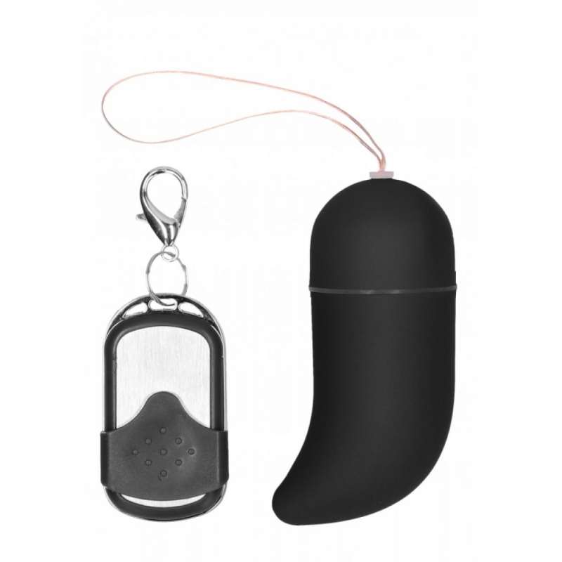 WIRELESS VIBRATING G-SPOT EGG MEDIUM BLACK