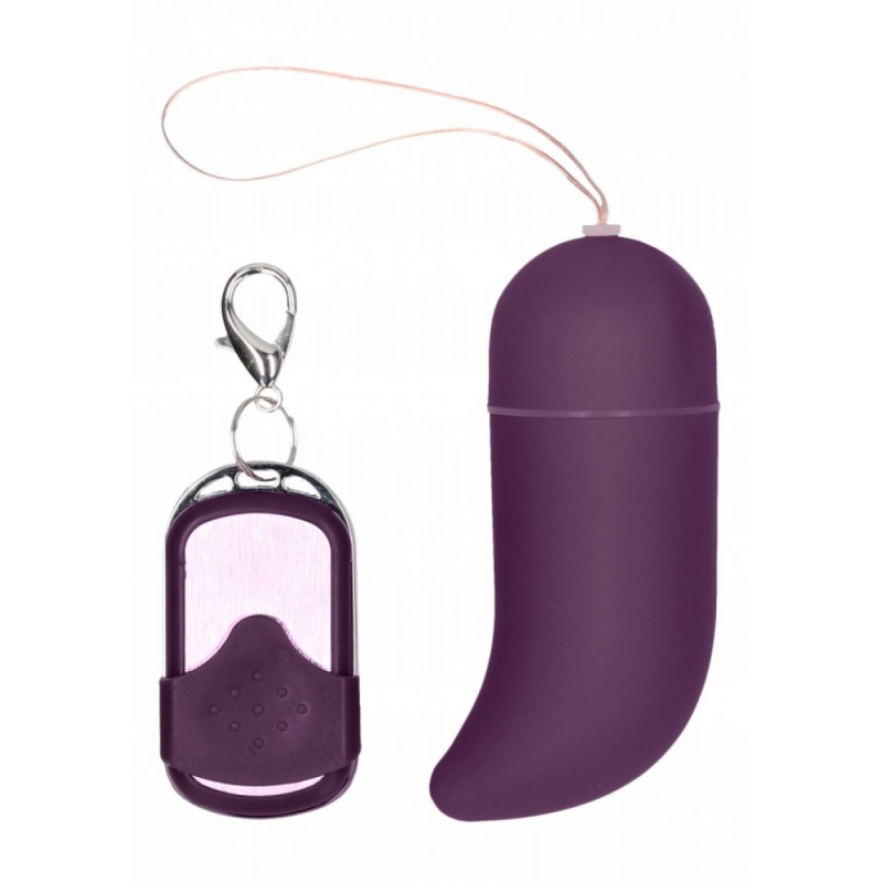 WIRELESS VIBRATING G-SPOT EGG LARGE PURPLE