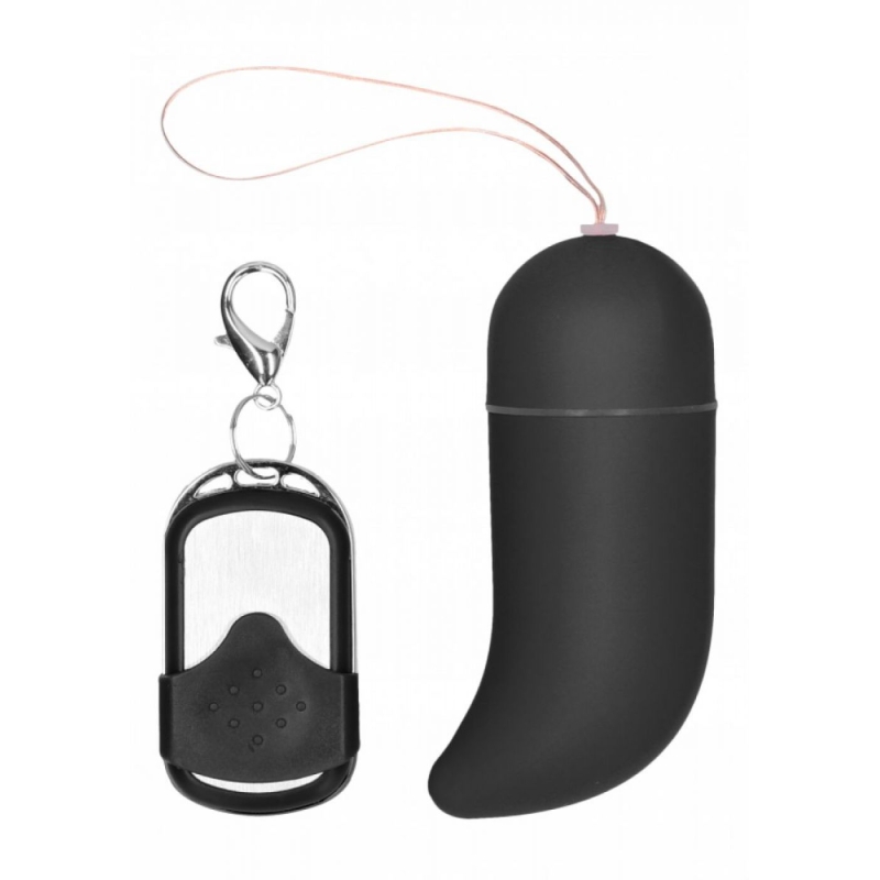 VIBRATING G-SPOT EGG LARGE BLACK