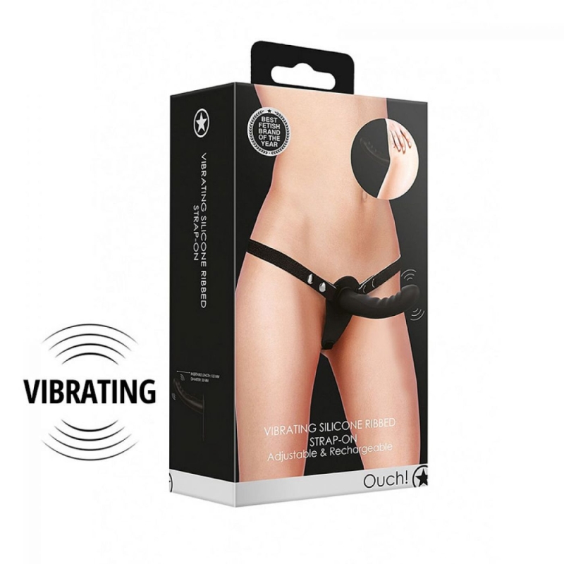 RIBBED STRAP-ON ADJUSTABLE