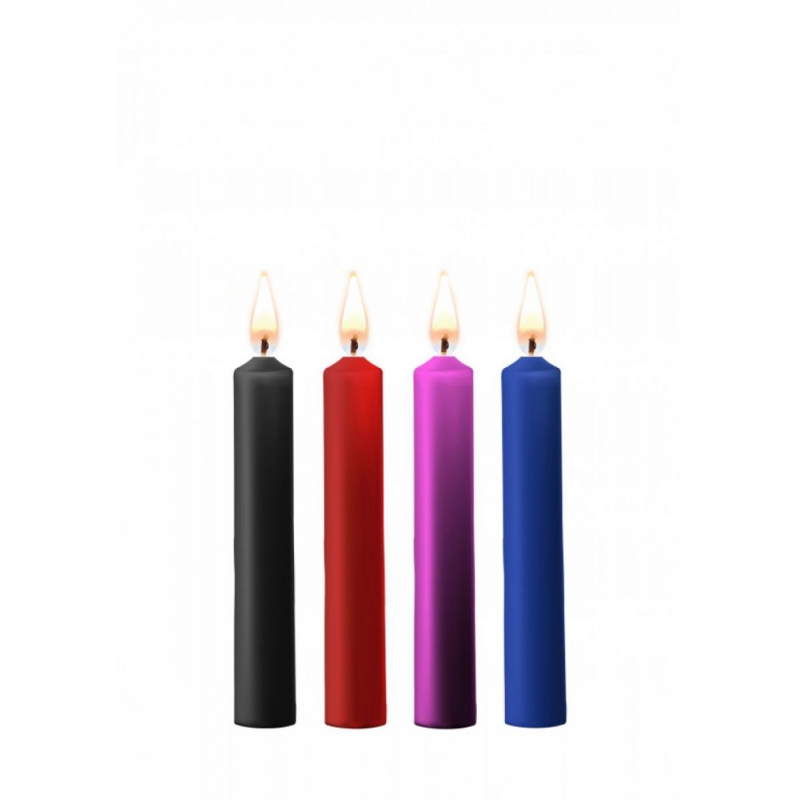 TEASING WAX CANDLES 4-PACK MIX