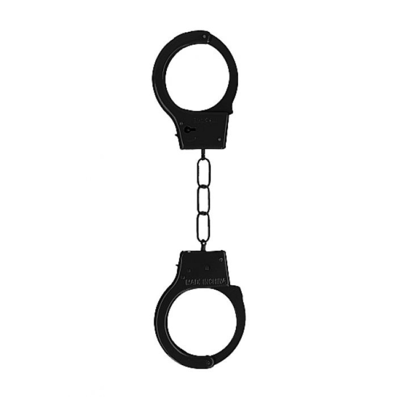 METAL HANDCUFFS BLACK